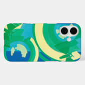 Art Deco Jazz Pochoir Garden Butterflies Case-Mate iPhone Case (Achterkant (horizontaal))