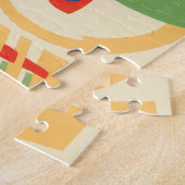  Art Deco Jazz Pochoir Garden Butterflies Legpuzzel (Zijkant)