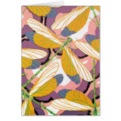 Art Deco Jazz Pochoir Garden Dragonflies (Voorkant)