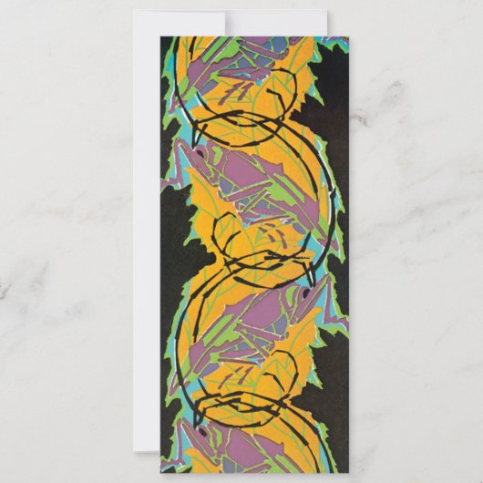 Art Deco Jazz Pochoir Garden Grasshoppers (Voorkant)