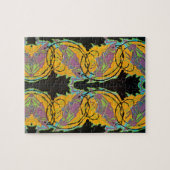  Art Deco Jazz Pochoir Garden Grasshoppers Legpuzzel (Horizontaal)