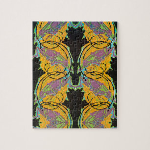  Art Deco Jazz Pochoir Garden Grasshoppers Legpuzzel