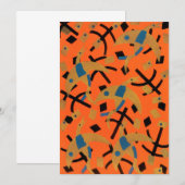  Art Deco Jazz Pochoir Golden Animal (Voorkant / Achterkant)