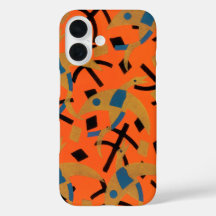  Art Deco Jazz Pochoir Golden Animal