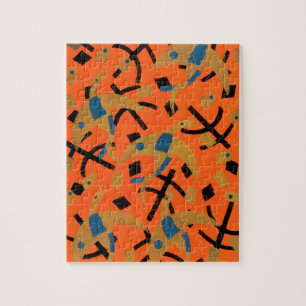  Art Deco Jazz Pochoir Golden Animal Legpuzzel