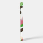  Art Deco Jazz Pochoir Palm Trees en Birds Case-Mate iPhone Case (Achterkant / Links)