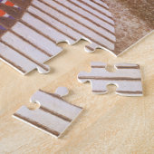 Art Deco Jazz Pochoir Stair Stap Patroon Legpuzzel (Zijkant)