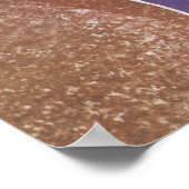 Art Deco Jazz Pochoir Stair Stap Patroon Poster (Hoek)