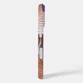 Art Deco Jazz Pochoir Trap Vorm Patroon Case-Mate iPhone Case (Achterkant / Rechts)