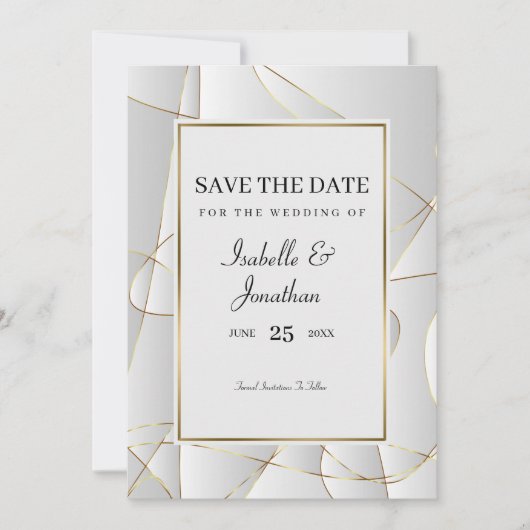 Art Deco Kaart (Voorkant)