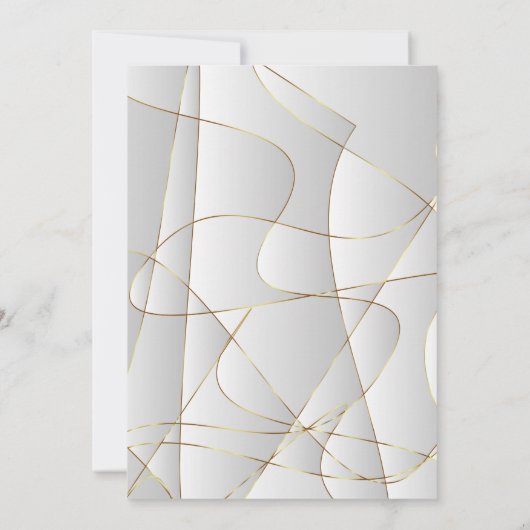 Art Deco Kaart (Achterkant)