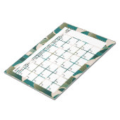 Art Deco Kalender Notitieblok (Schuin)