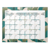 Art Deco Kalender Notitieblok (Voorkant)
