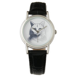 Art Deco Kat eWatch Horloge