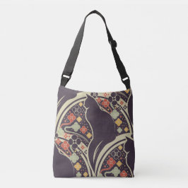 Art Deco Kat Tassen – Vintage Bloemrijke Kat Ontwe