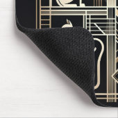 Art Deco Katten Muismat (Hoek)