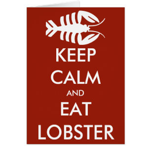 Art Deco, Keep Calm en Eat Lobster