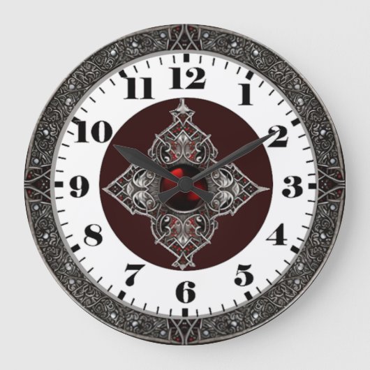 Art Deco Keltisch Grote Klok (Voorkant)