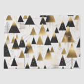 Art Deco Kerstbomen Weefselpapier Tissuepapier (Voorkant)