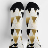 art deco kerstboom sokken (Top)