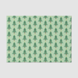 Art Deco Kerstboom Tissuepapier