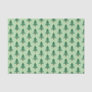 Art Deco Kerstboom Tissuepapier