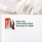  Art Deco kerstboom traditie labels (Insitu)