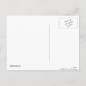 Art Deco Kerstkaarsen en Holly Feestdagenkaart (Achterkant)