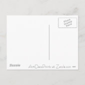 Art Deco Kerstkaarsen Feestdagenkaart (Achterkant)