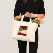 Art Deco-kerstkerstkerstCanvas tas (Voorkant (product))
