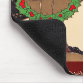 Art Deco-kerstkerstkerstkerstMuismat Muismat (Hoek)