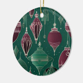 Art Deco Kerstornamenten, Ornament (Links)