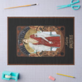 Art Deco-kerstvrouw-ontkoppeling Tissuepapier (Craft)