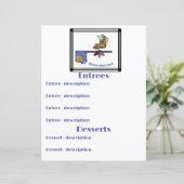 Art Deco Keukenbistro Gepersonaliseerd (Staand voorkant)