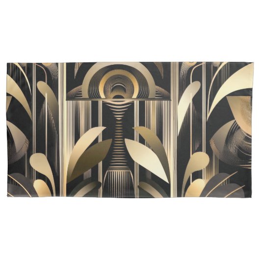 Art Deco King Kussensloop (Voorkant)