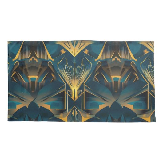 Art Deco King Kussensloop (Achterkant)