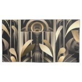 Art Deco King Pair Kussenslopen (Voorkant-Links)