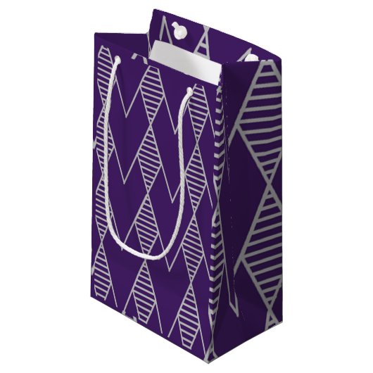 Art Deco Klein Cadeauzakje (Voorkant Gekanteld)