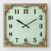 Art Deco Klok (Voorkant)