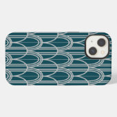 Art Deco Koepels iPhone Hoesje (Achterkant horizontaal)