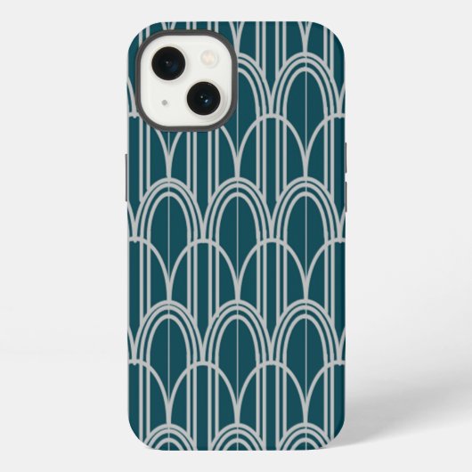 Art Deco Koepels iPhone Hoesje (Achterkant)