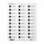  Art Deco, Koffiebeker met stoom Etiket (Full Sheet)