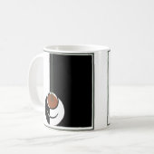 Art Deco, Koffiebeker met stoom Koffiemok (Voorkant links)