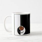 Art Deco, Koffiebeker met stoom Koffiemok (Links)