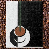 Art Deco, Koffiebeker met stoom Legpuzzel