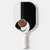 Art Deco, Koffiebeker met stoom Pickleball Paddle (Voorkant)