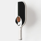  Art Deco, Koffiebeker met stoom Pickleball Paddle (Links)