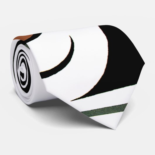  Art Deco, Koffiebeker met stoom Stropdas (Opgerold)