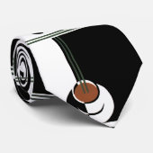 Art Deco, Koffiebeker met stoom Stropdas (Opgerold)