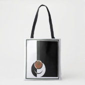  Art Deco, Koffiebeker met stoom Tote Bag (Voorkant)